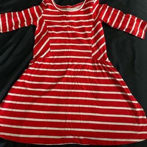 Kids the children’s place red and white dress
